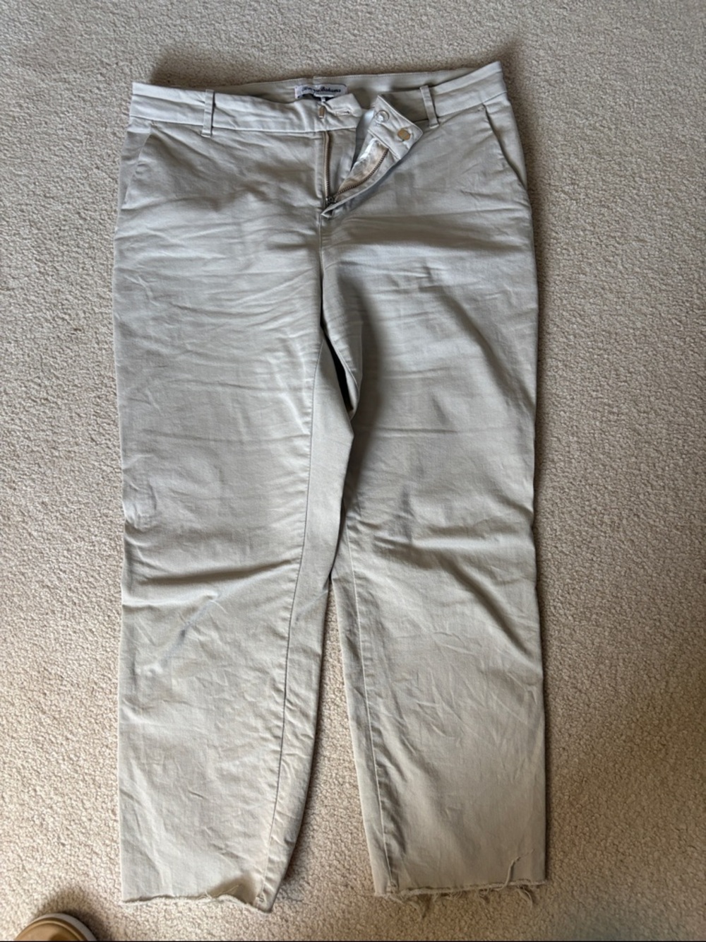Tommy Bahama Khaki pants with frayed hem
